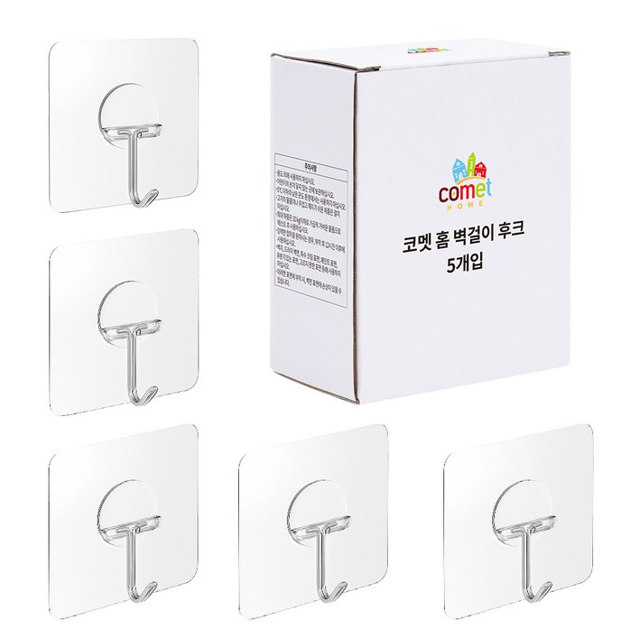 코멧 홈 강력 벽걸이 후크