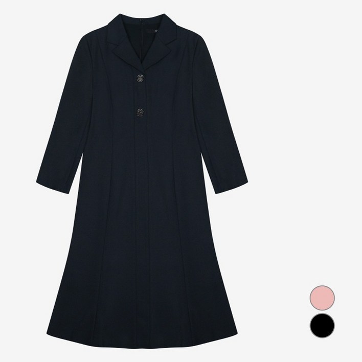 SI씨 여성용 슬림핏 라인 자켓 원피스 SKOAB2503