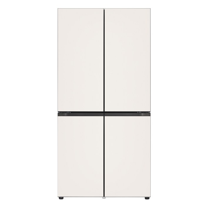 LG전자 디오스 오브제컬렉션 613L 상냉장 하냉동 4도어 냉장고 Fit  Max 방문설치