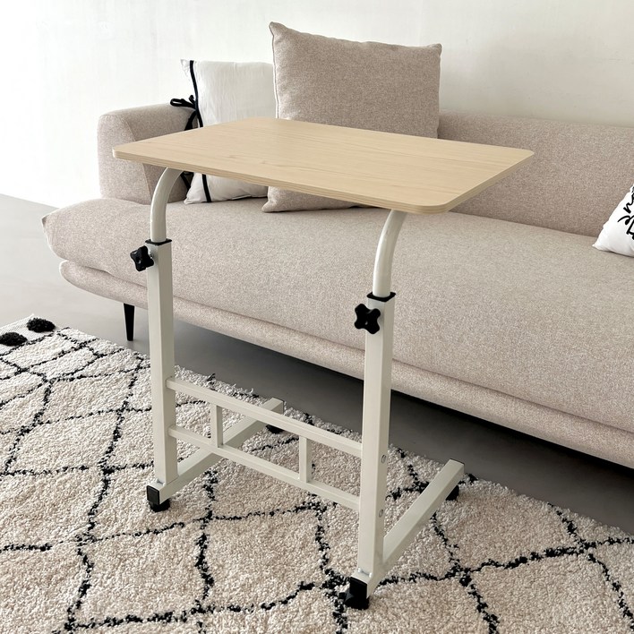 오브민 높이조절 사이드 쇼파 침대 이동식 노트북 테이블