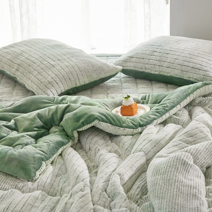 아르페지오베이직 페스츄리 2COLOR 꼬임 극세사 차렵이불 10mm