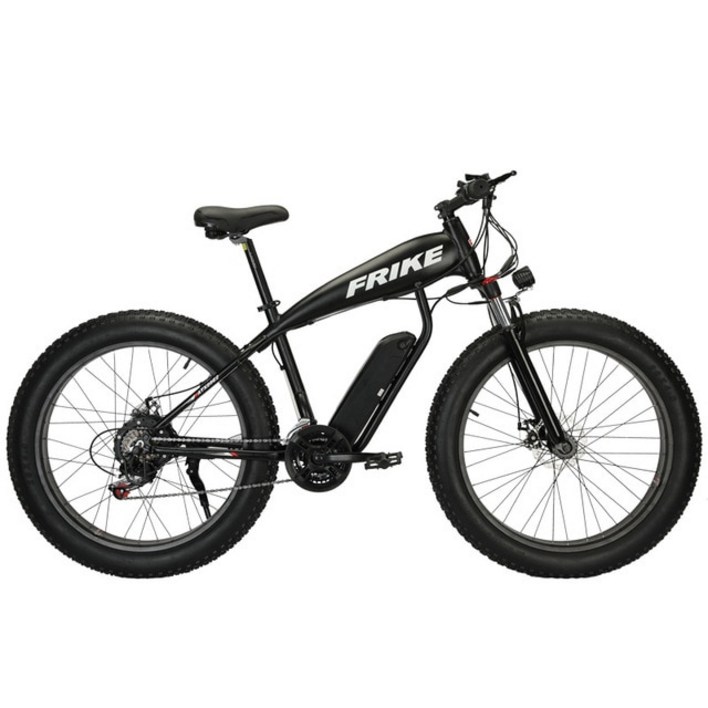 전기자전거  오프로드 리튬 팻 스노우 마운틴 성인 통근자 보조 26 36V8A, 10A350W