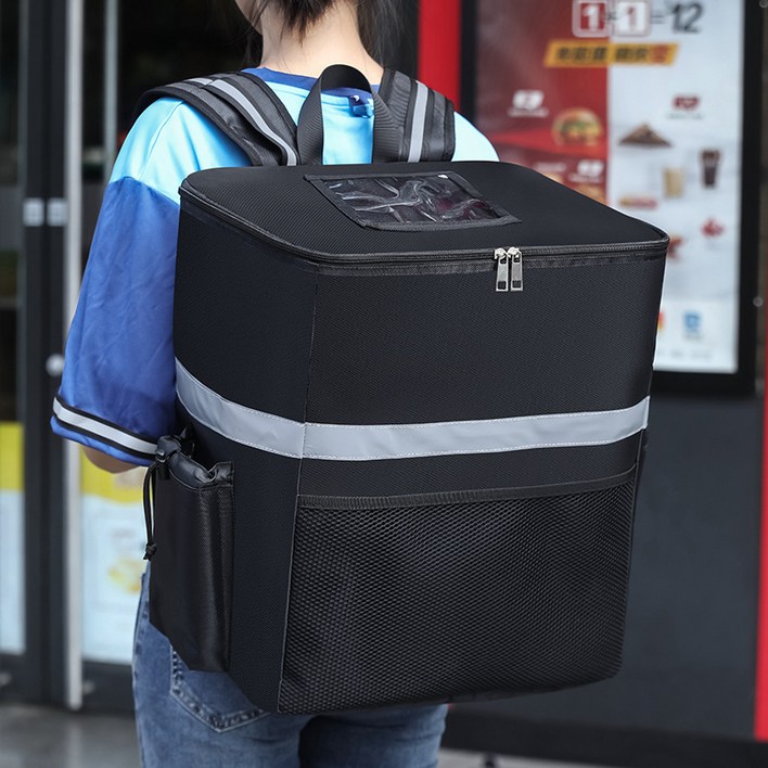 월드맘 35L 보온 보냉 배달가방 배달백팩 도보 킥보드