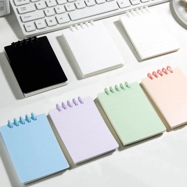 미니 스프링노트 감성 파스텔 7컬러