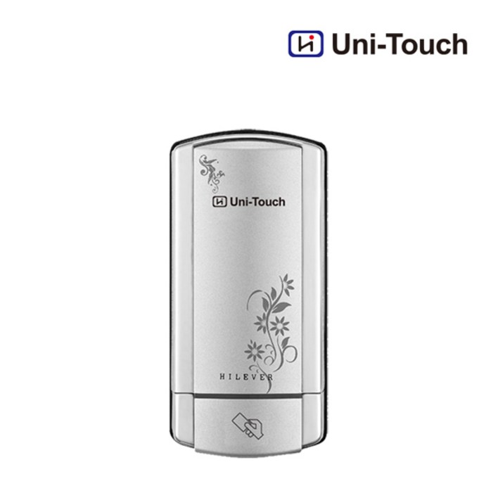 유니터치 대문도어락 PDC100 PDC100 디지털 대문 개폐기 전원주택도어락 단독주택 철문용 일반형 커버형  키, 자가설치, PDC100일반터치형