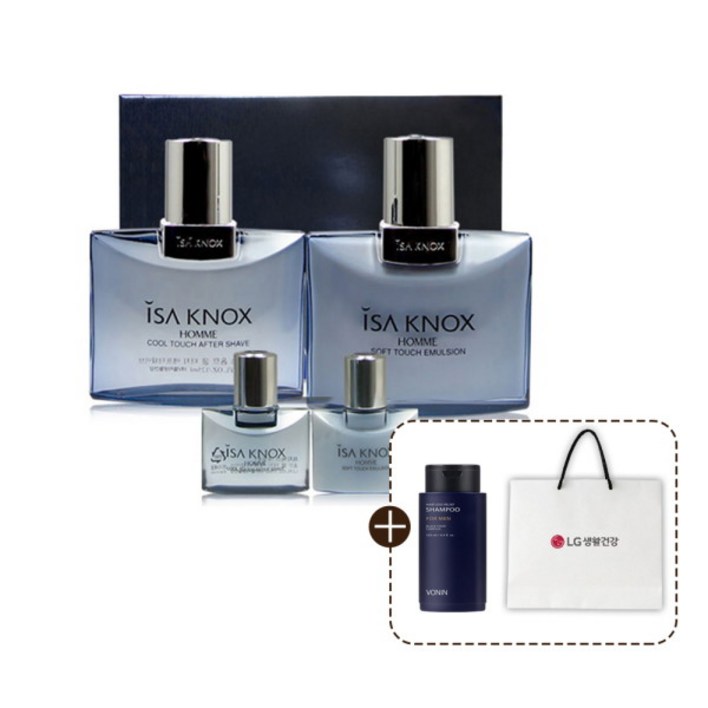 [이자녹스(화장품)] 이자녹스 옴므 2종 기획세트 (릴리프 샴푸 정품250ML +쇼핑백 증정)