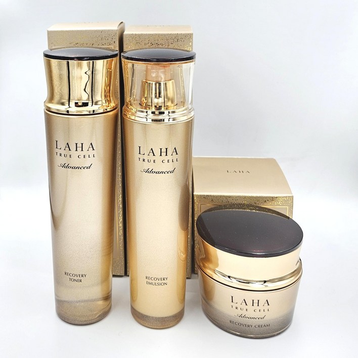 이자녹스 라하 트루셀 어드밴스드 리커버리 3종 세트 토너 에멀전 크림