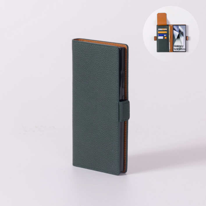 진렌체 벨로스 천연소가죽 토고 지갑 핸드폰 케이스