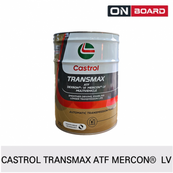 캐스트롤 트랜스맥스 멀콘 MERCON LV 20L, 20L, 단일상품, 1개 캐스트롤 트랜스맥스 멀콘 MERCON LV 20L, 20L, 단일상품, 1개