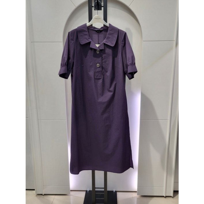 [행복한백화점][프렐린]데일리형 일자핏원피스 (바이올렛) RJO242071