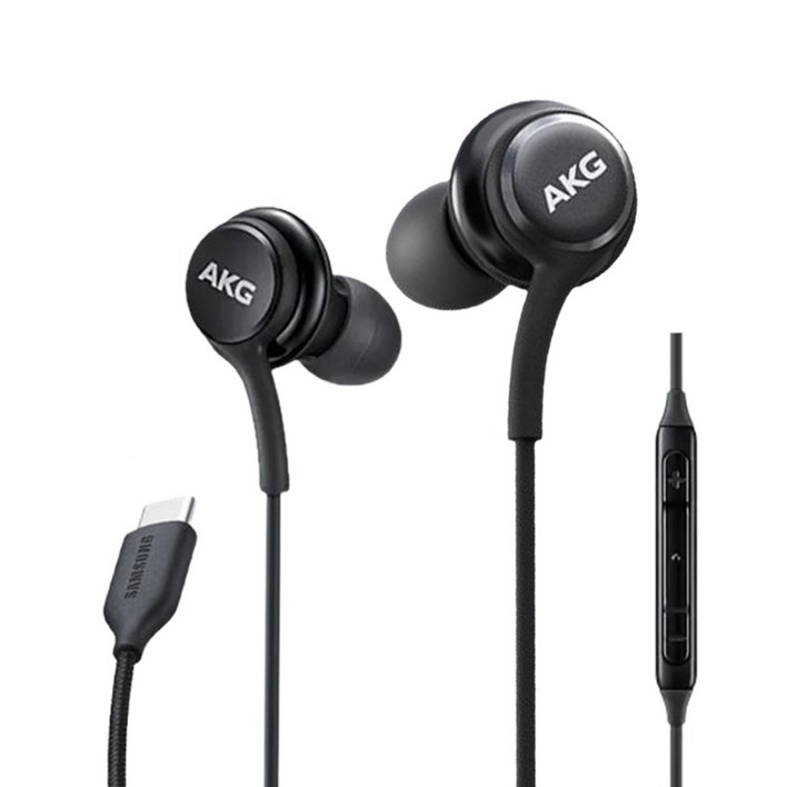 [홈방구] 삼성 C타입 AKG 정품 유선이어폰 갤럭시 스마트폰 S20 S21 S22 S23 S24 Z플립 전기종 노트10 노트20 아비스토 귀이개 구성품 포함, 홈방구 C타입 블랙