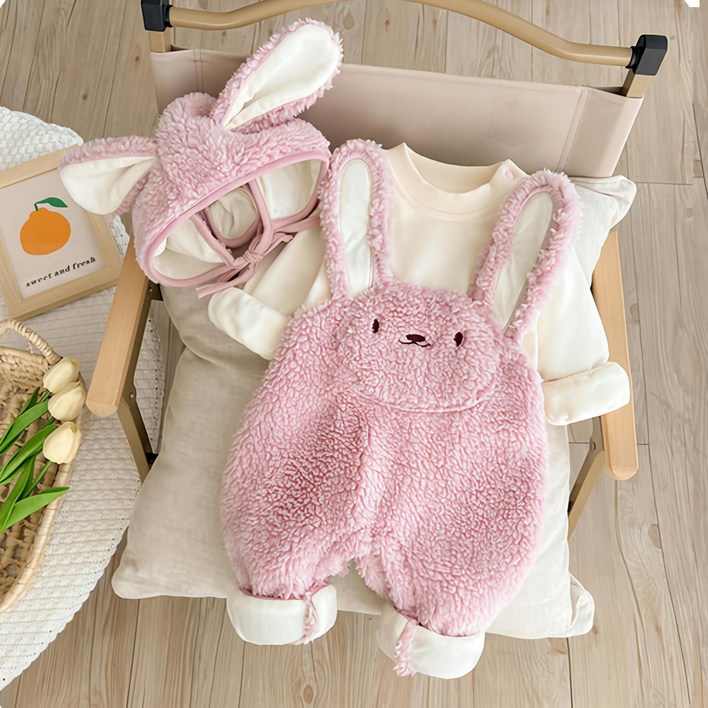 구름위에햇님 겨울 아기방한우주복 모자세트 HY2281410 23년 신상