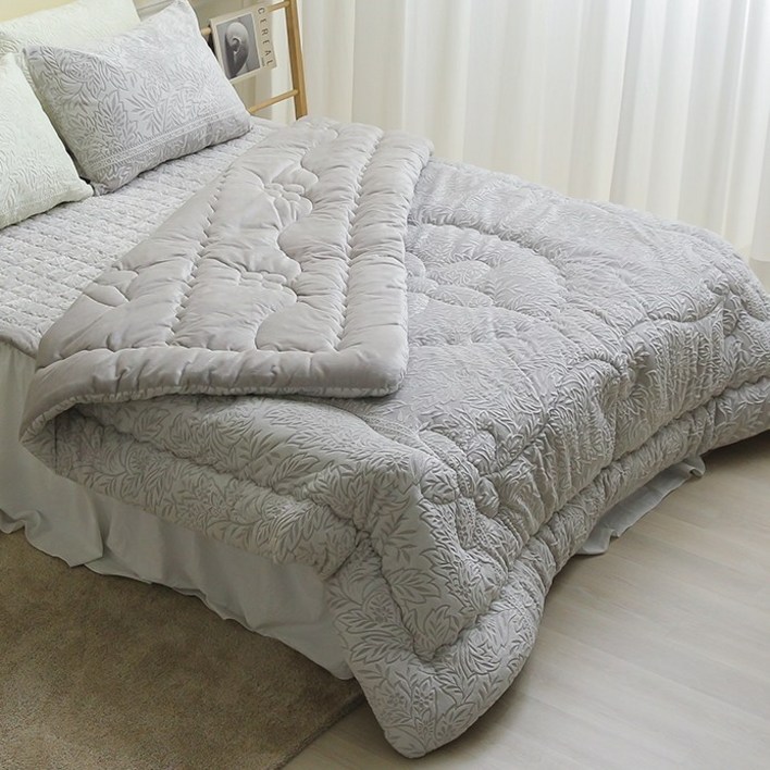 에그룸 부드러운 5mm 착번극세사 신상 밍크스킨 백화점 극세사 이불세트 싱글 퀸 SSQ 4color