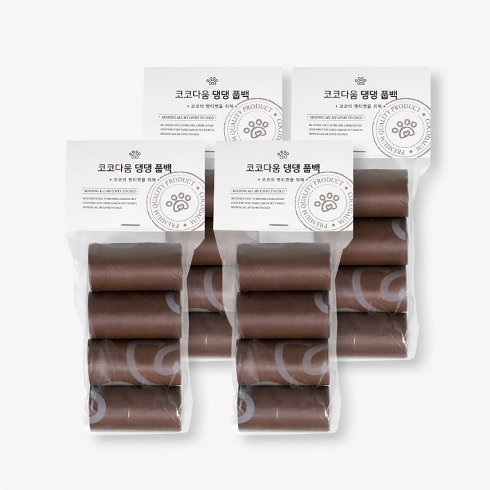 코코다움 강아지 생분해 배변 댕댕풉백