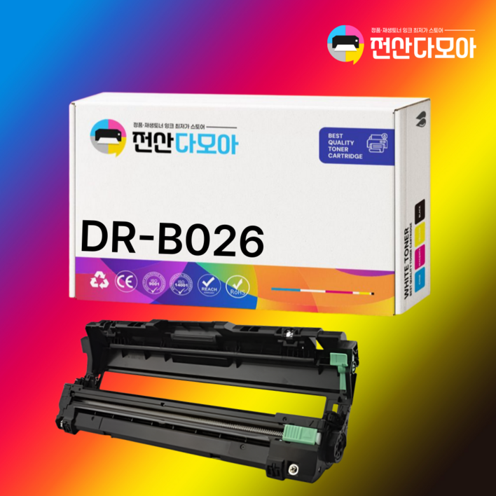 브라더 DRB026 재생 드럼 호환 DCPB7640DW HLB2180DW, 1개, DRB026 호환드럼 12000매