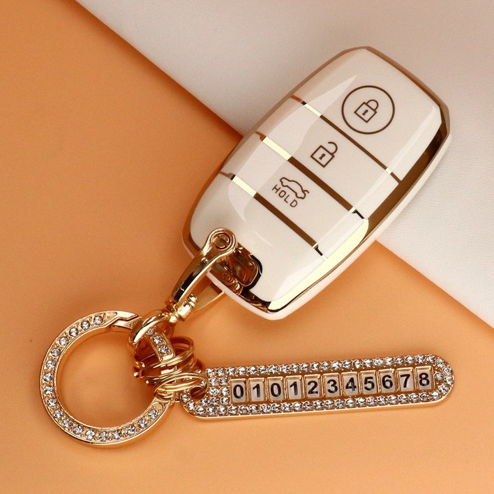 카스타 스마트 키케이스 TPU 키홀더 키링 자동차 악세사리 용품 호환 더뉴 모닝 올뉴 모닝 스마트팩 더뉴 레이