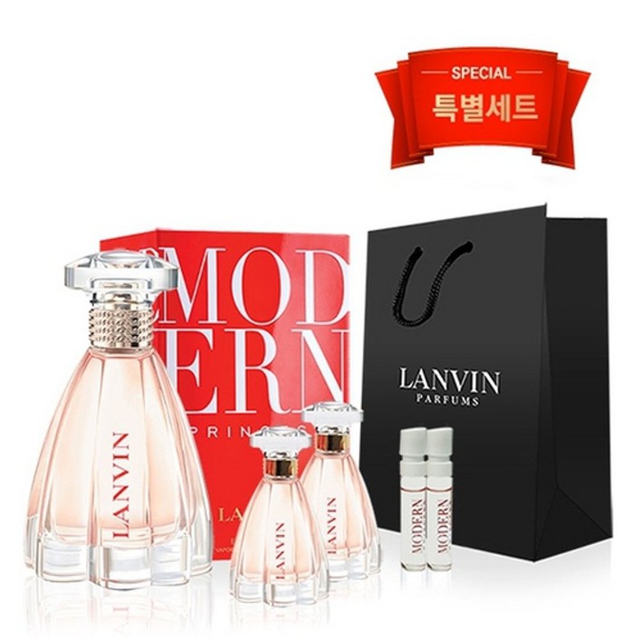 랑방 랑방 모던 프린세스 EDT 90ml 특별세트 본품미니2개스틱2종쇼핑백