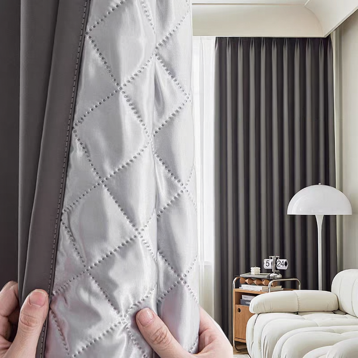 Mosashoe 암막커튼 겨울 단열 방한 방풍 커튼 두꺼운 보온 바람막이  방음 커튼