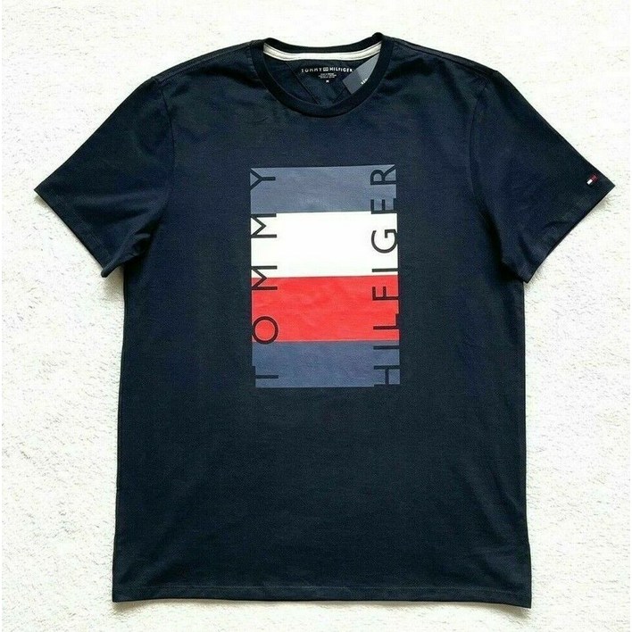 타미 남성 반팔 로고 티셔츠 2183757