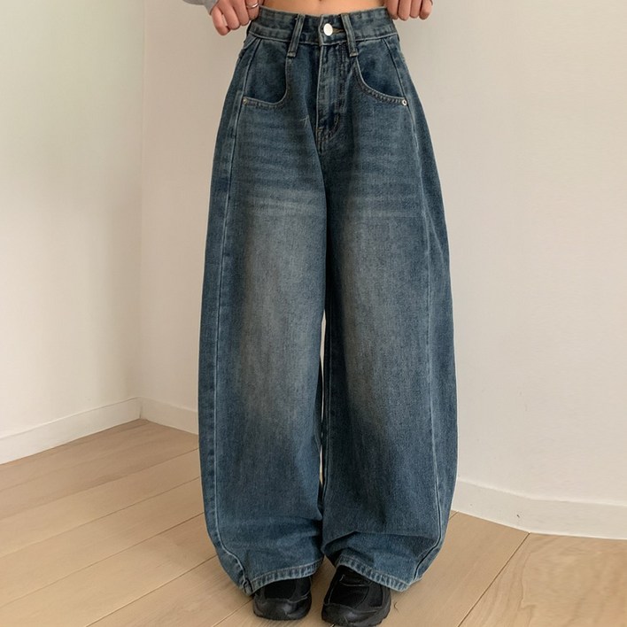 완전 초간지핏  로렌 벌룬 와이드 팬츠, 숏,롱, S2XL까지, 빅사이즈