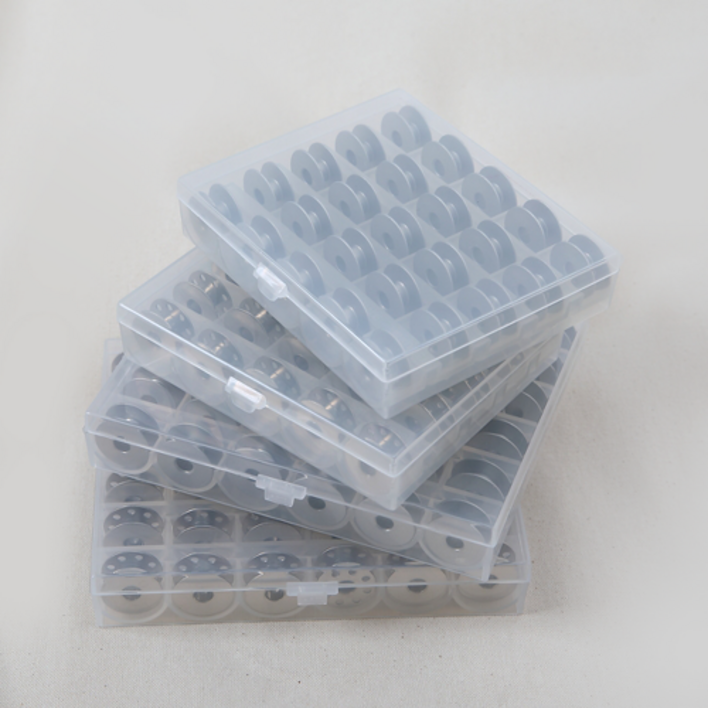 공업용미싱 25칸 36칸 케이스 세트 재봉틀 보빈 북알 보관 보빈함 밑실 실토리 정리, 1개