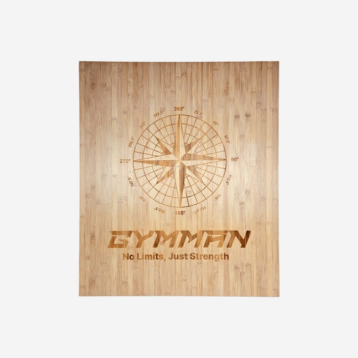 GYMMAN 짐맨 이펙트보드 스쿼트발판 데드리프트 역도 파워리프팅, 1개, 라이트우드