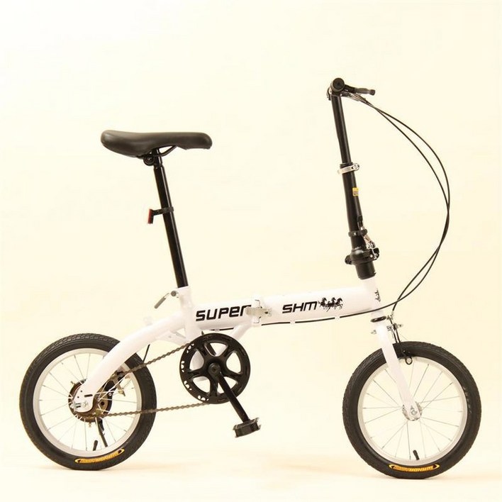 미니벨로 자전거 유사 접이식 슈발베 학생 C라인 간편 BROMPTON 화이트