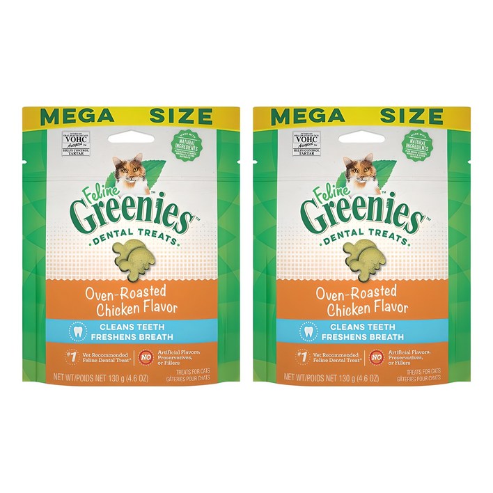 그리니즈 고양이 필라인 덴탈 스낵