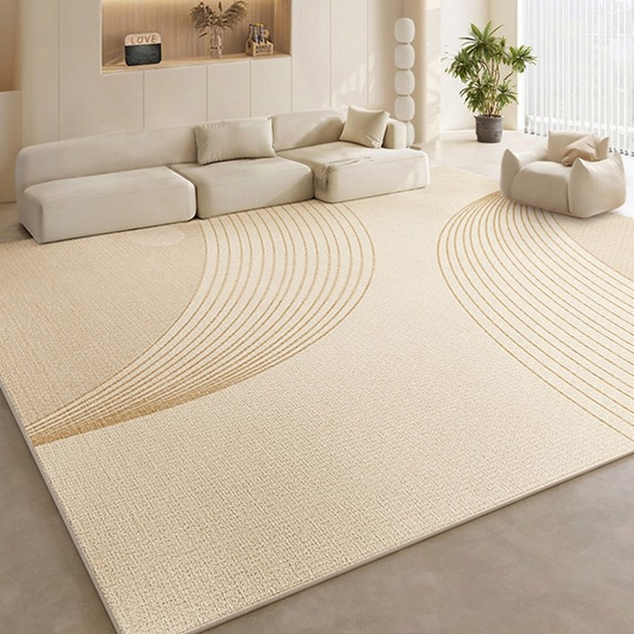 거실대형카페트 거실 침실 패드 사무실 매트 거실패드 클래식Y2