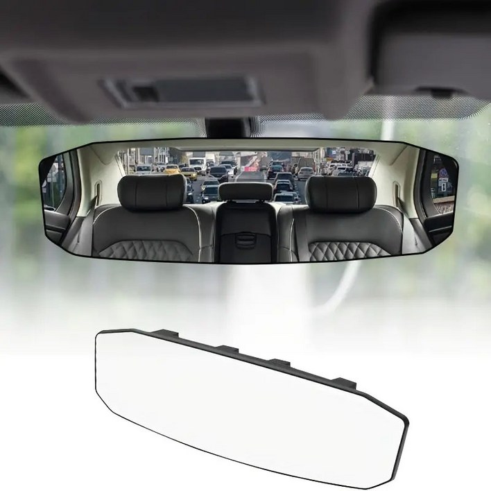 SEAMETAL 익스트림 곡면 룸미러 눈부심방지 백미러 와이드 룸미러, 1개, 30*9cm