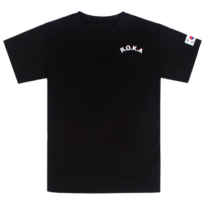 쿨링 ROKA 로카티 반팔 - 로카 코리아아미 반팔티 단체 티셔츠 반티 체육대회 유니폼