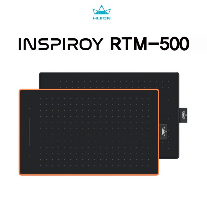 휴이온 RTM-500 (블랙/오렌지) 펜타블렛, 오렌지