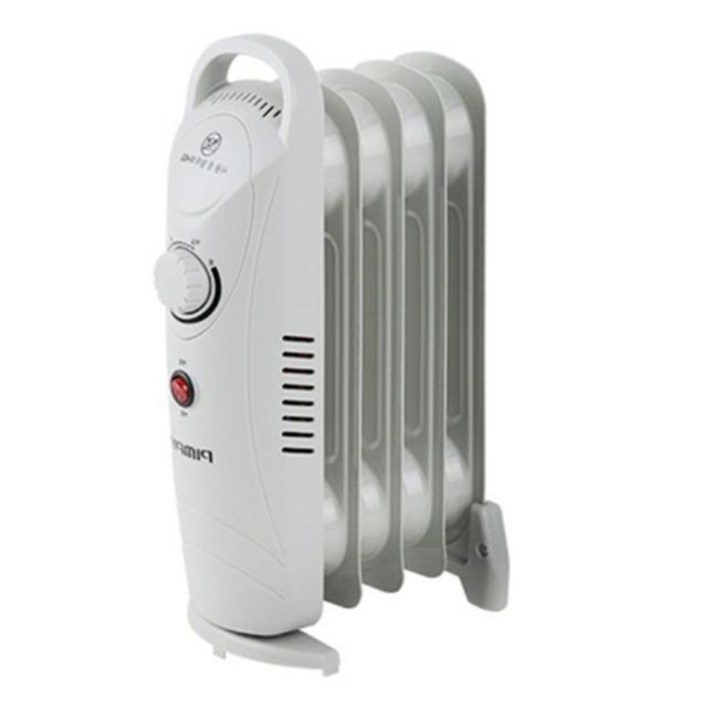 사무실 가정용 미니 전기 오일 라디에이터 온도조절 난로 5핀