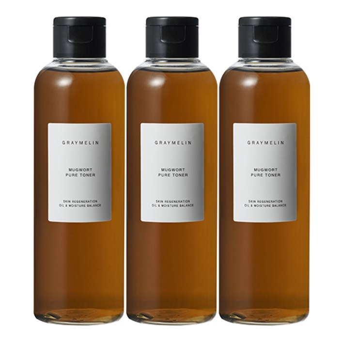 그레이멜린 사철쑥 수분 진정 토너, 3개, 200ml