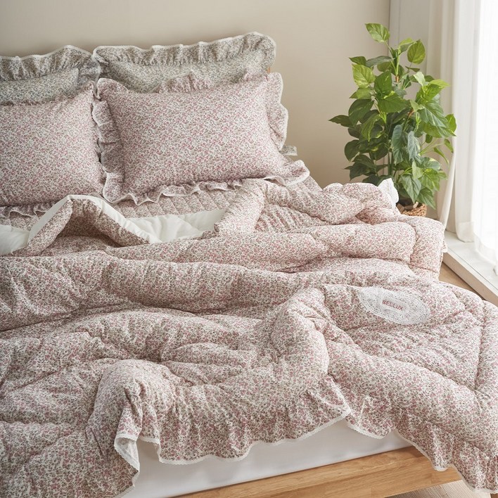 국내 생산 프리미엄 차렵이불세트 플랑 부드러운 광목 워싱 60수 순면 침구세트