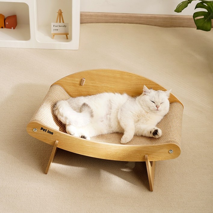 펫인 고양이 소파형침대 스크래쳐