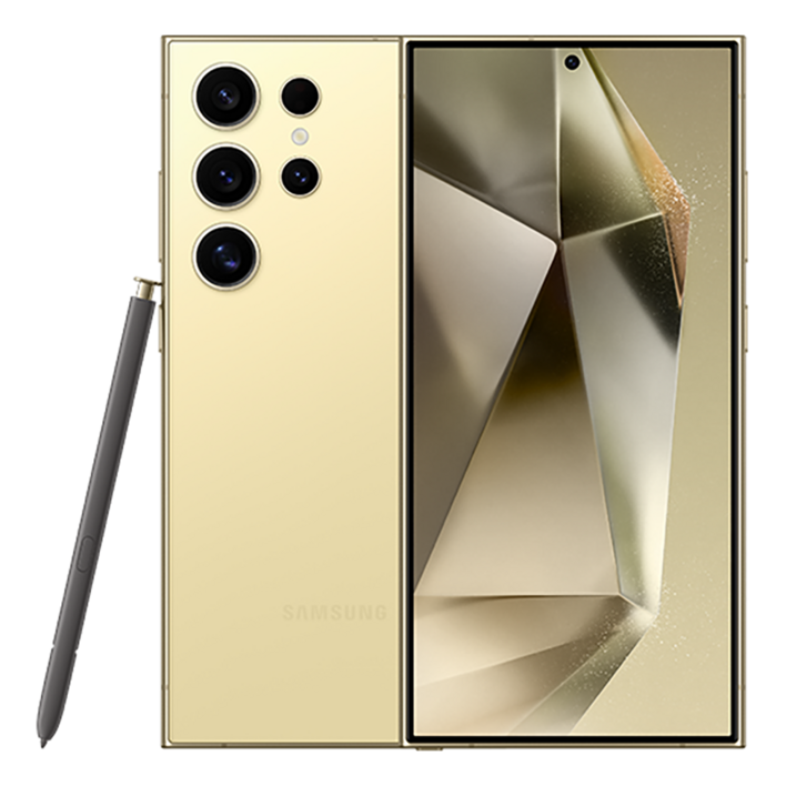 삼성 갤럭시 S24울트라 중고 공기계 핸드폰, 512GB, 티타늄 옐로우리퍼급