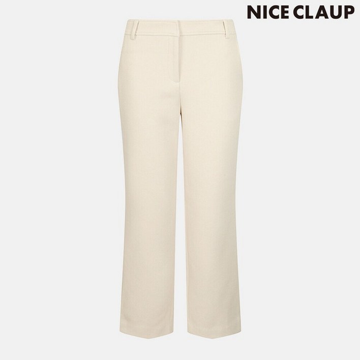 나이스클랍 자수 디테일 스트레이트 팬츠 N224MWPA32 723067
