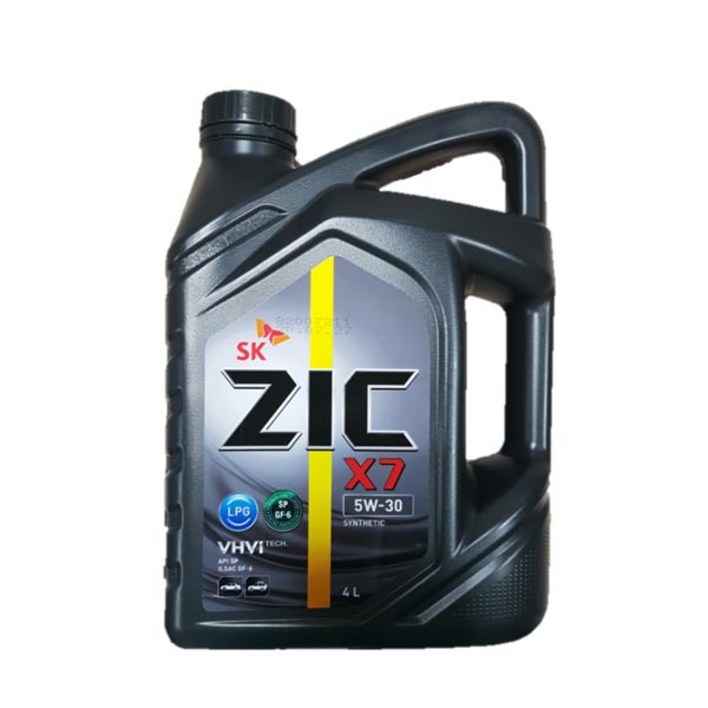 ZIC X7 LPG 5W30 4L 엔진오일