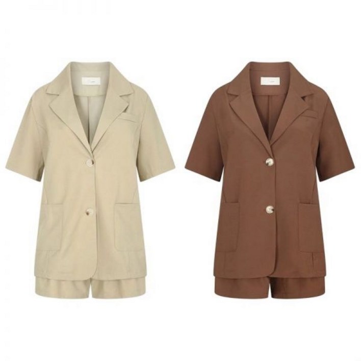 JJ지고트 반팔자켓 반바지 세트 GN6N0JK63 1138626