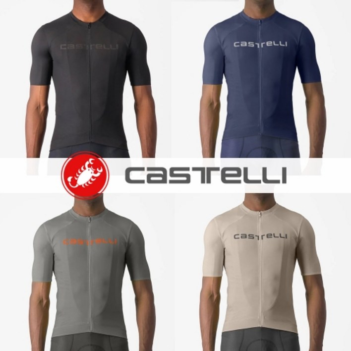카스텔리 프롤로고 라이트 저지  여름용 자전거 반팔져지