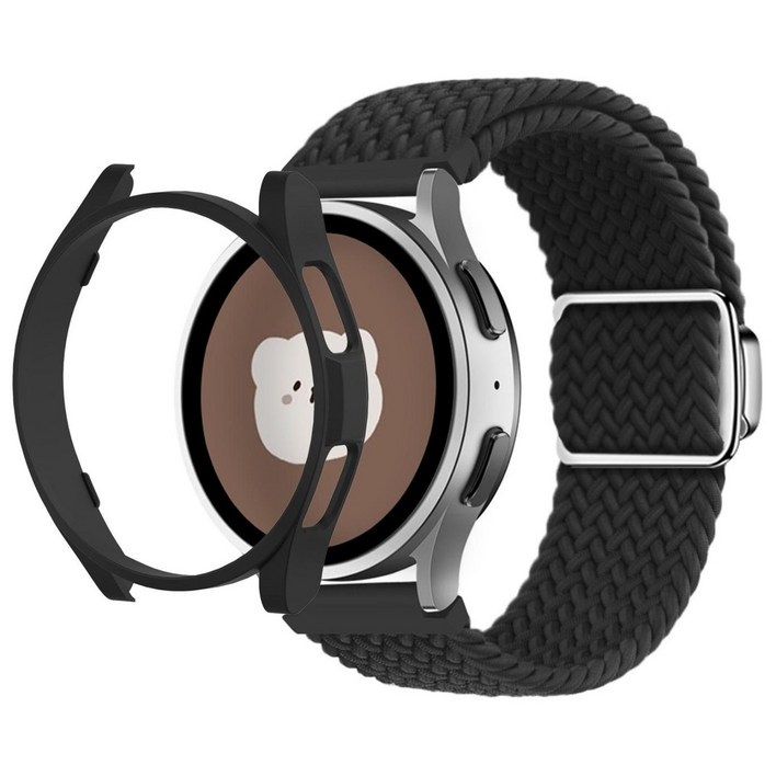 아이메이드잇 갤럭시워치 호환 솔로루프 마그네틱 스트랩 밴드  케이스 세트