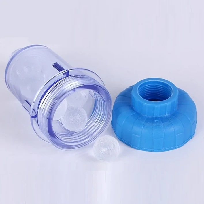 세탁기 필터 실리콘 인 크리스탈 볼 체중계 투명 쉘 연수기 34