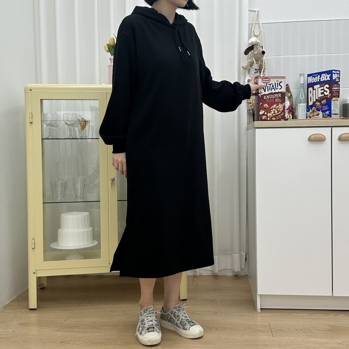 쥐베리 자체제작 국내생산 오버핏 데일리 꾸안꾸 롱 기모 후드 원피스 쥐베리 자체제작 국내생산 오버핏 데일리 꾸안꾸 롱 기모 후드 원피스