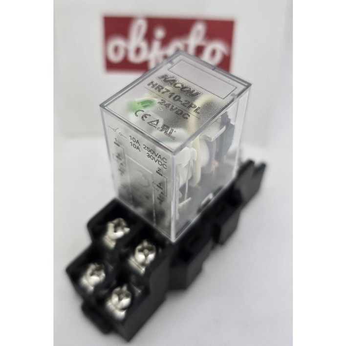 HR7102PL KACON LY2 8핀 AC220V, DC12V,DC24V 릴레이 LED릴레이, 1개