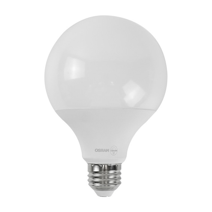 오스람 LED 볼전구 12W 2700K 롱넥 따뜻한 노란빛, 10개, 전구색