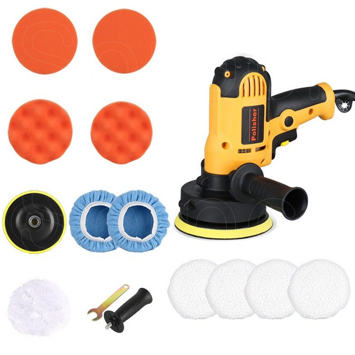 Sorpci 유선 광택기 자동차 폴리셔 세트 광택복원 차량관리 한국 전원 코드