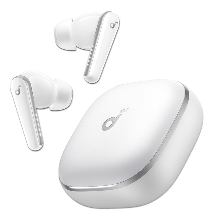 앤커 사운드코어 리버티5 노이즈캔슬링 블루투스이어폰, 화이트, A3957