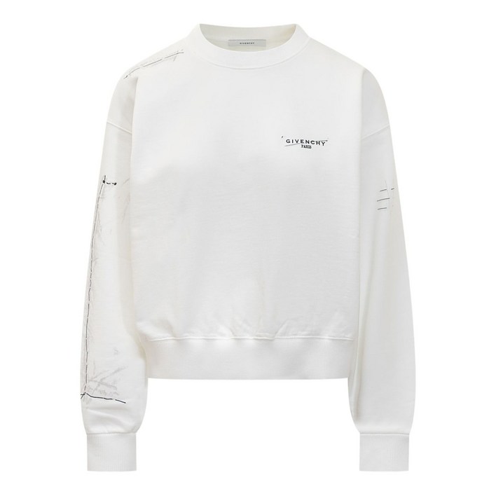 지방시 로고 스웨트셔츠