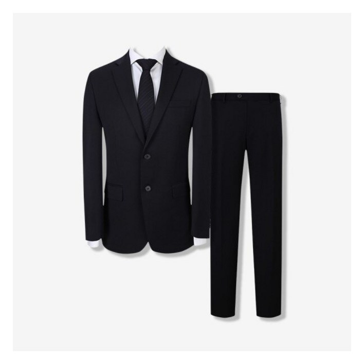 지이크 울블렌디드 슬림핏 수트 세트 네이비 PHJAH2005PHPAH2205